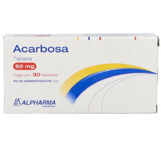 ACARBOSA (Alpharma) c/30 TABS. 50 MG.