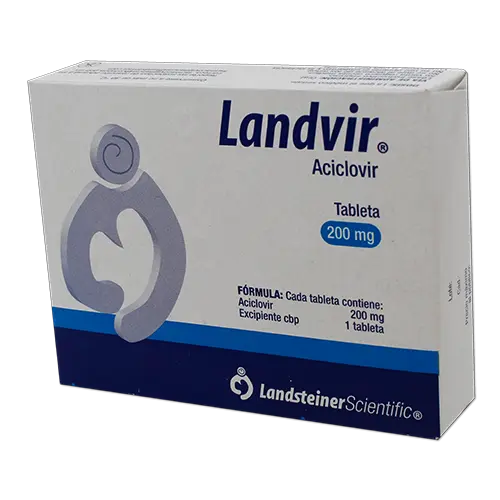 LANDVIR c/25 TABS. 200 MG.