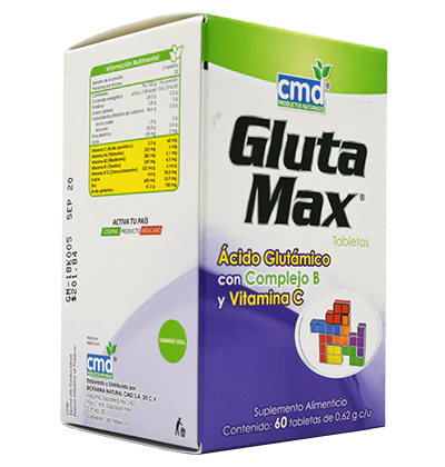 GLUTAMAX c/ 60 TABS. 0.62 G.