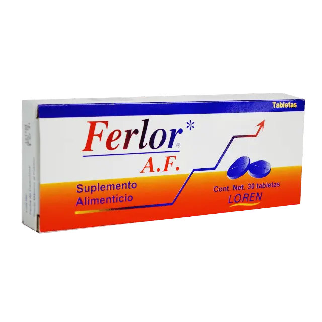 FERLOR A.F. c/30 TABS. 600MG.