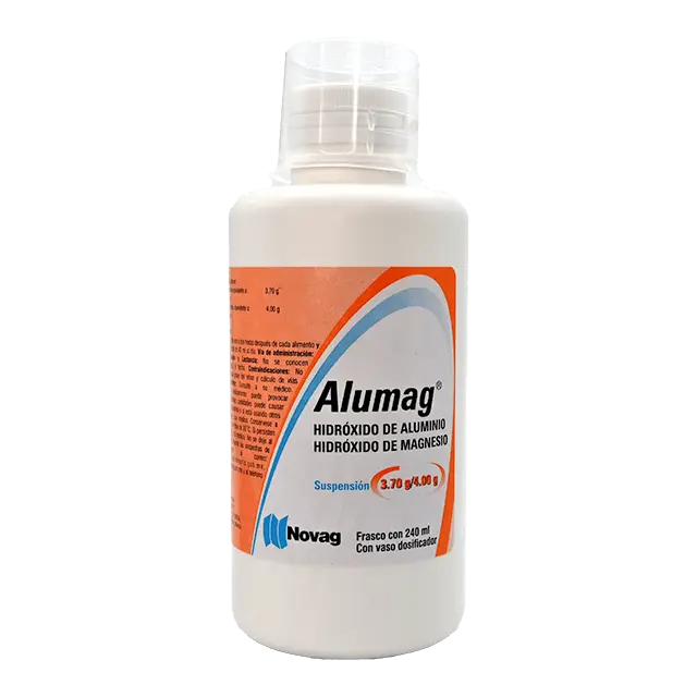 ALUMAG SUSP. Fco. 240 ML. 3.7-4.0 G/100 ML.