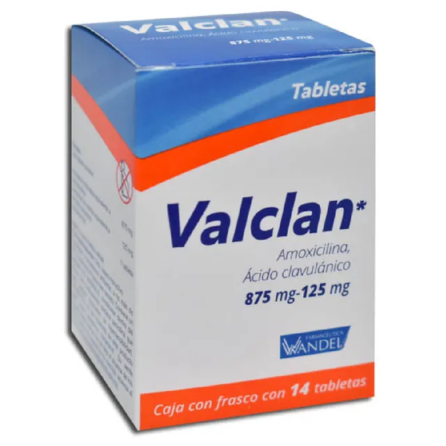 VALCLAN c/10 TABS. 875/125 MG.