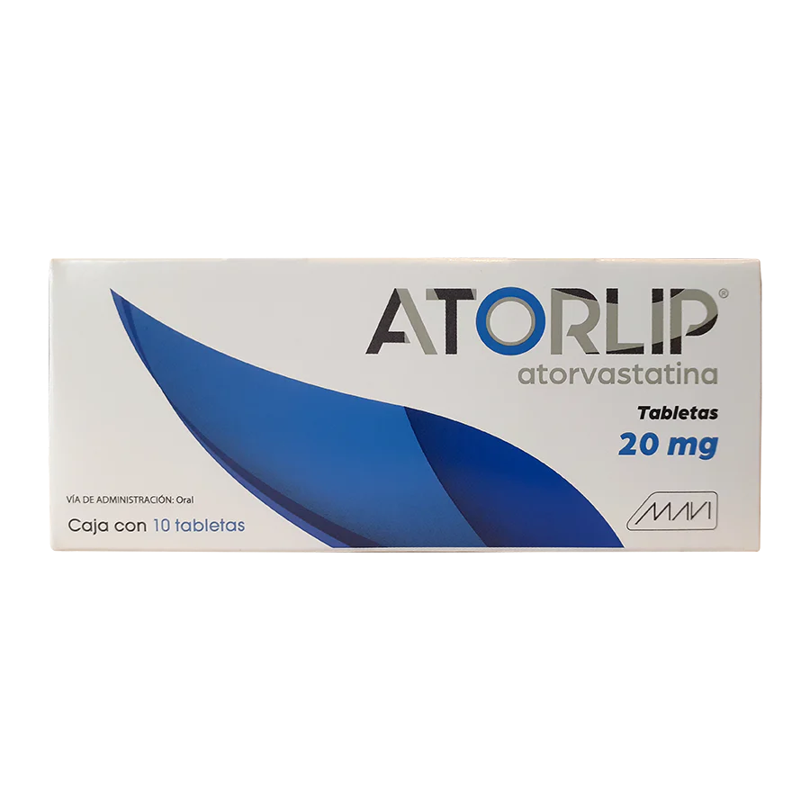 ATORLIP c/10 TABS. 20 MG.