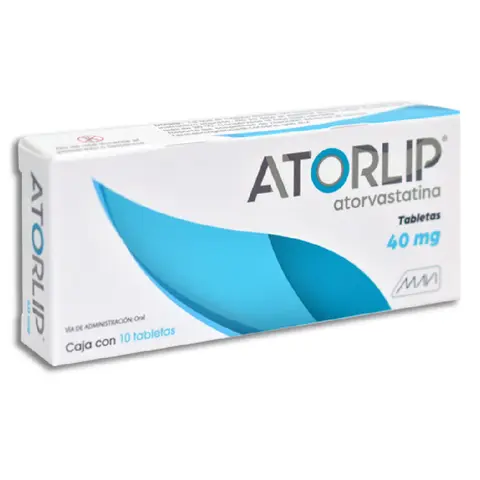 ATORLIP c/10 TABS. 40 MG.
