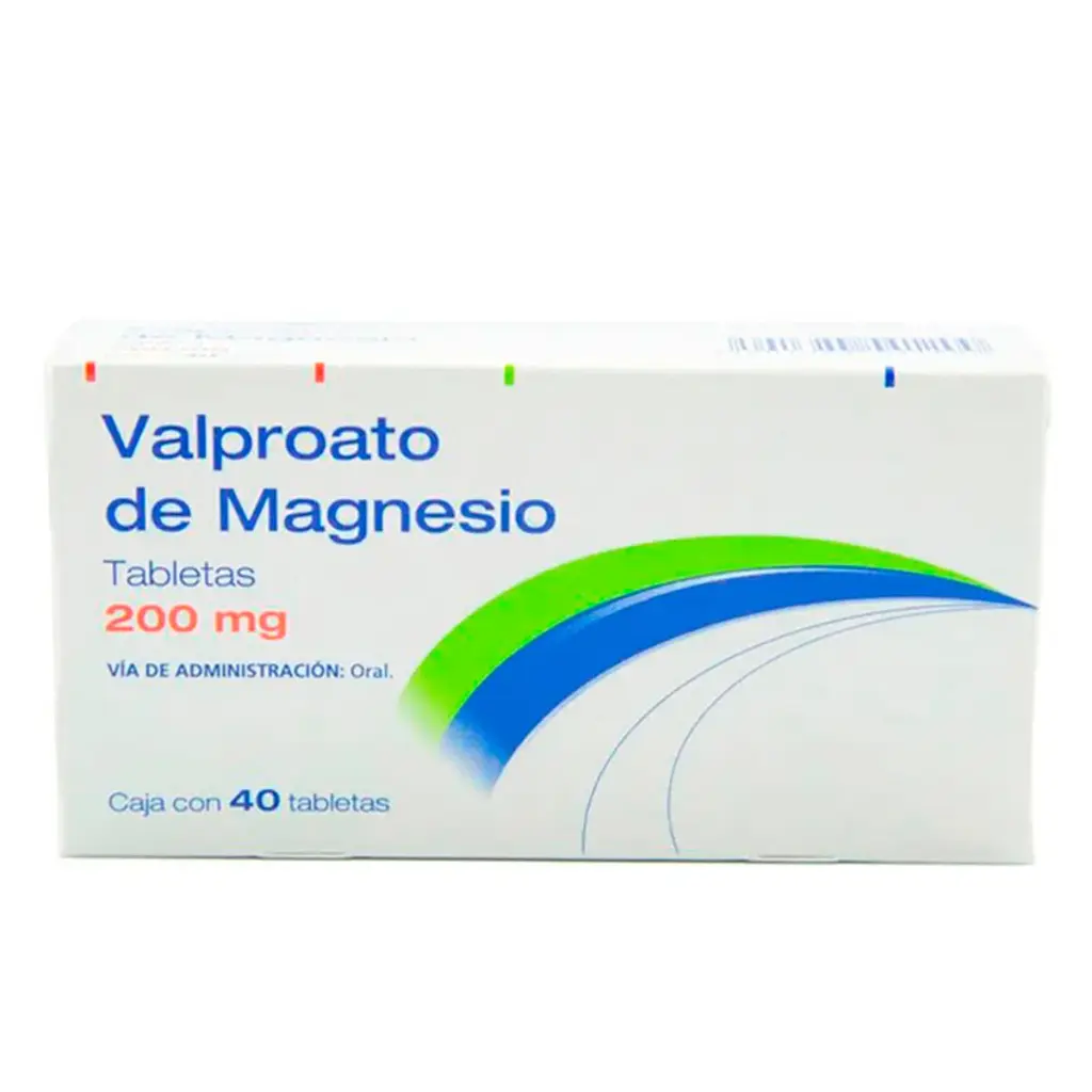 VALPROATO de MAGNESIO (Psicofarma) c/40 TABS. 200 MG.
