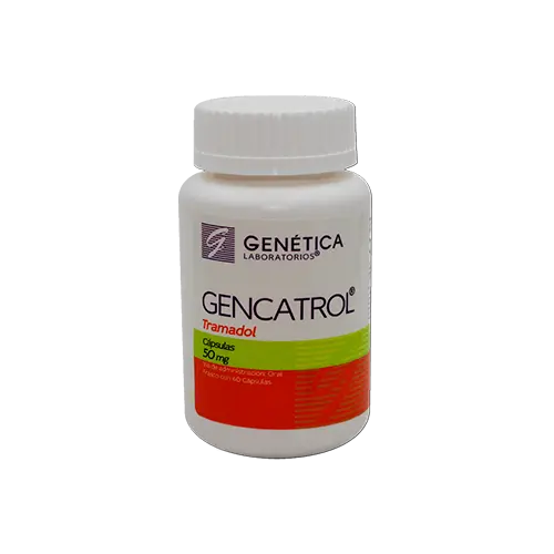 GENCATROL c/60 CAPS. 50 MG.
