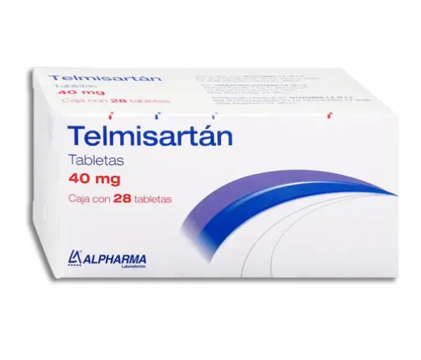 TELMISARTÁN (Alpharma) c/28 TABS. 40 MG.
