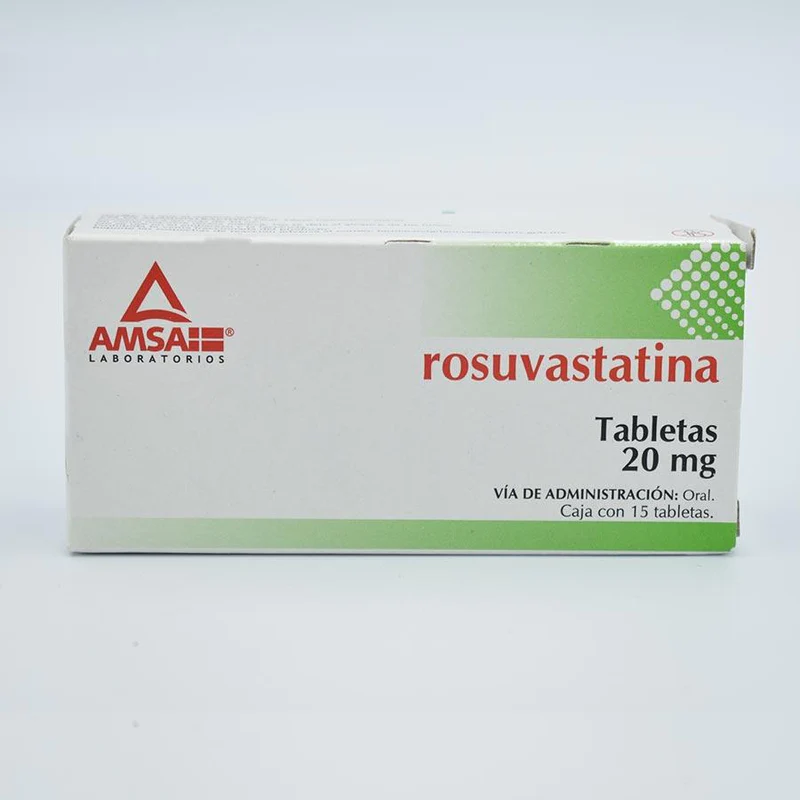 ROSUVASTATINA (Amsa) c/15 TABS. 20 MG.