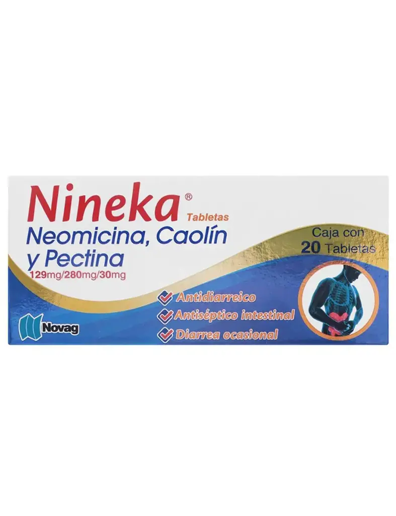 NINEKA c/20 TABS. 129/280/30 MG