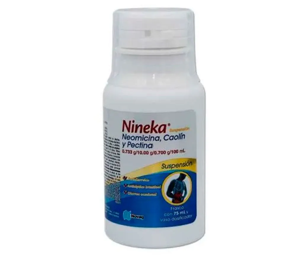 NINEKA SUSP. Fco. 75 ML. 0.733-10-0.700 G/100 ML.