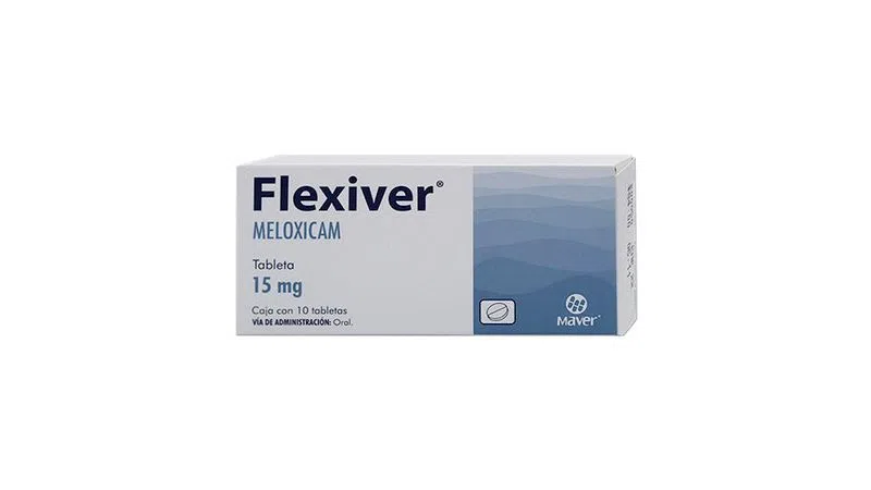 FLEXIVER c/10 TABS. 15 MG.