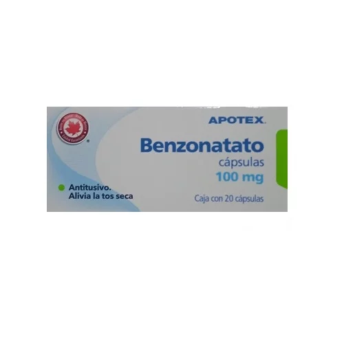 BENZONATATO (Apotex) c/20 CAPS. 100 MG.
