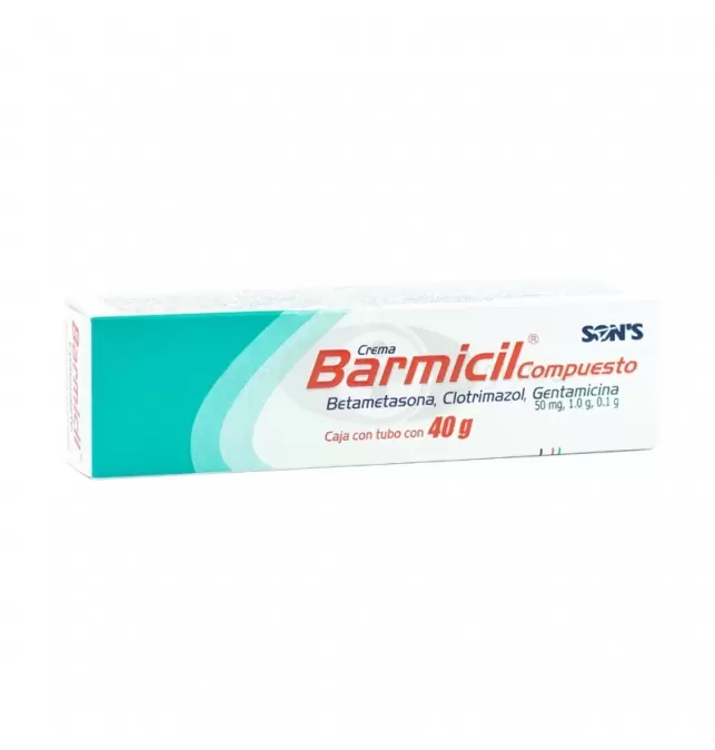 BARMICIL Compuesto CREMA Tubo c/40 G. 50mg-1g-0.1g/100 G.