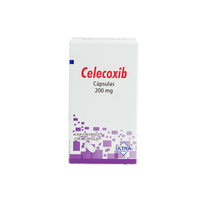 CELECOXIB (Ultra) c/20 CAPS. 200 MG.