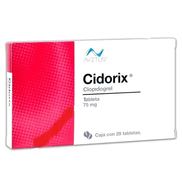 CIDORIX c/28 TABS. 75 MG.