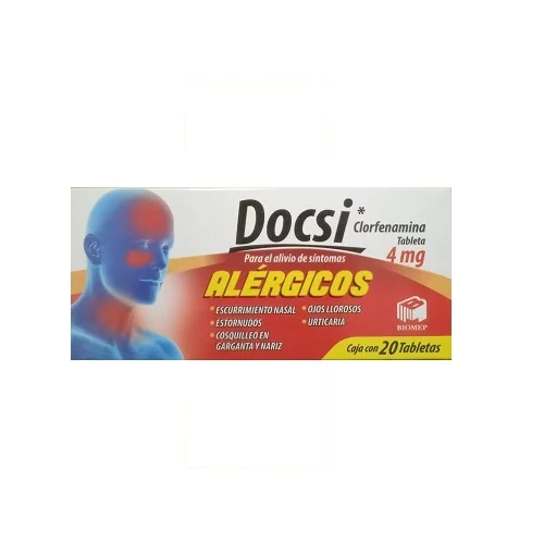 DOCSI c/20 TABS. 4 MG.