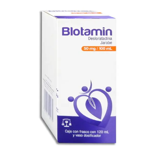 BLOTAMIN JARABE Fco. 120 ML. 50 MG/100 ML.