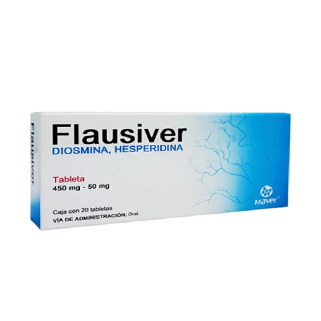FLAUSIVER c/20 TABS. 450/50 MG.