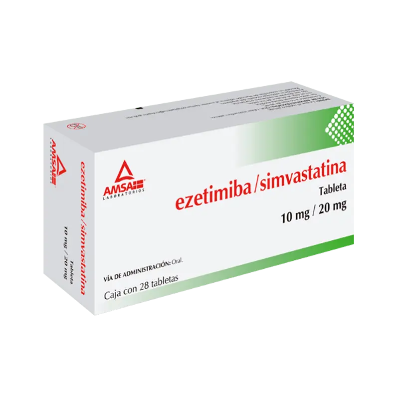 EZETIMIBA/SIMVASTATINA (Amsa) c/28 TABS. 10/20 MG.