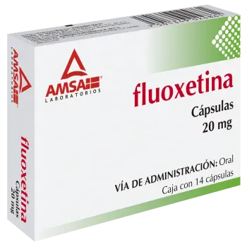 FLUOXETINA (Amsa) c/14 CAPS. 20 MG.