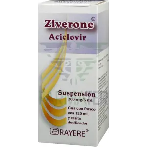 [274801] ZIVERONE SUSP. Fco. 120 ML. 200 MG/5 ML.