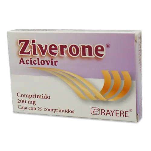 [274802] ZIVERONE c/25 TABS. 200 MG.