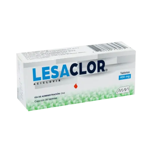 [34821] LESACLOR c/35 TABS. 400 MG.