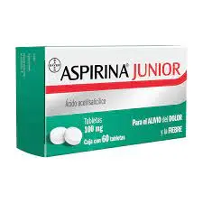[170031] ASPIRINA JUNIOR c/60 TABS. 100 MG.