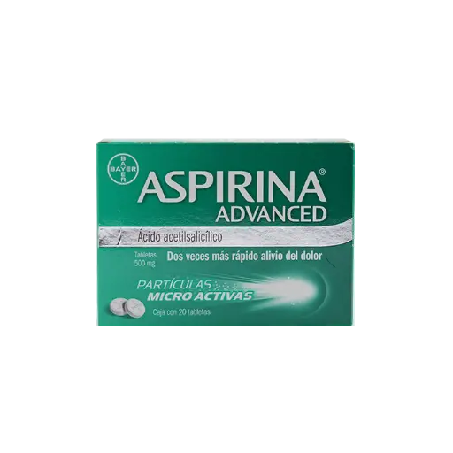 [14370] ASPIRINA ADVANCED c/20 TABS. 500 MG.
