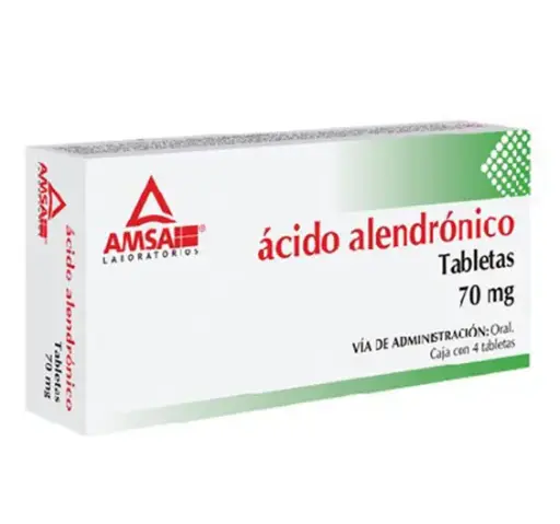 [487794] ÁCIDO ALENDRÓNICO (Amsa) c/ 4 TABS. 70 MG.