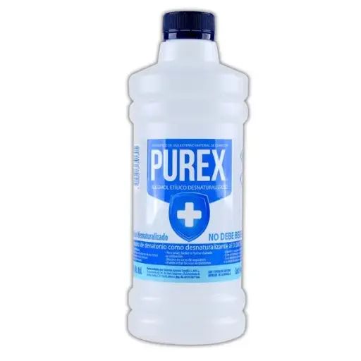 [440003] ALCOHOL ETÍLICO Desnaturalizado (Purex) 70° G.L. 500 ML.