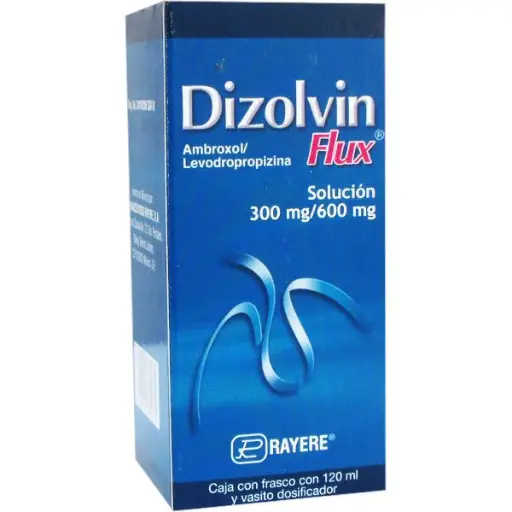 [270514] DIZOLVIN FLUX SOL. Fco. 120 ML. 300-600 MG/100 ML.