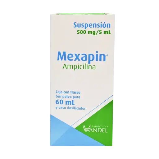 [290113] MEXAPIN SUSP. Fco. 60 ML. 500 MG/5 ML.