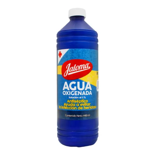 [502719] AGUA OXIGENADA (Jaloma) SOLUCION al 3% Fco. 448 ML.