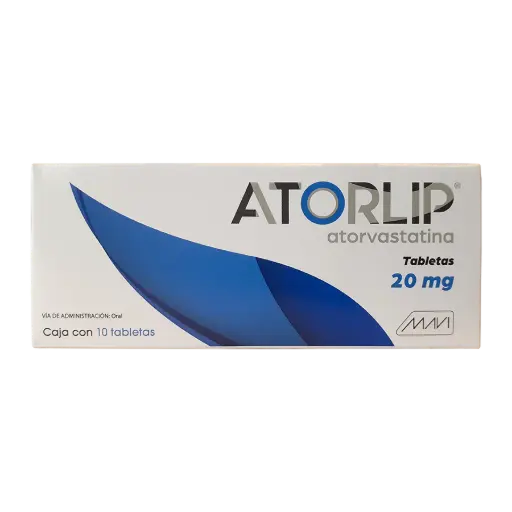 [725303] ATORLIP c/10 TABS. 20 MG.