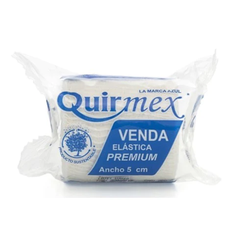 [293001] VENDA ELÁSTICA (Quirmex) A: 5cm. L: 5mt. c/1 Pza.