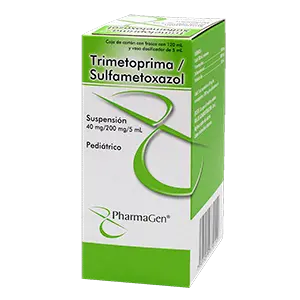 [660111] TRIMETOPRIMA/SULFAMETOXAZOL (Pharmagen) SUSP. Fco.120 ML. 40-200 MG/5 ML