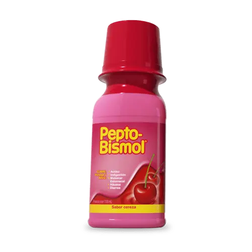 [266019] PEPTO-BISMOL Sab. Cereza SUSP. Fco. 118 ML. 1.75 G/100 ML.
