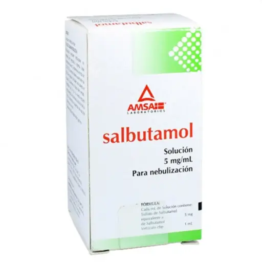 [685043] SALBUTAMOL (Amsa) SOL. p/Nebulización Fco. 10 ML. 5 MG/1 ML.