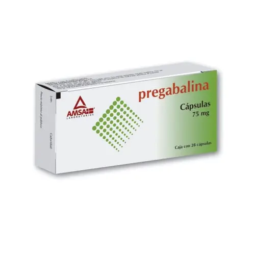 [685036] PREGABALINA (Amsa) c/28 CAPS. 75 MG.