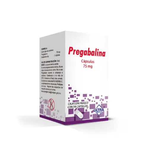 [537004] PREGABALINA (Ultra) c/14 TABS. 75 MG.
