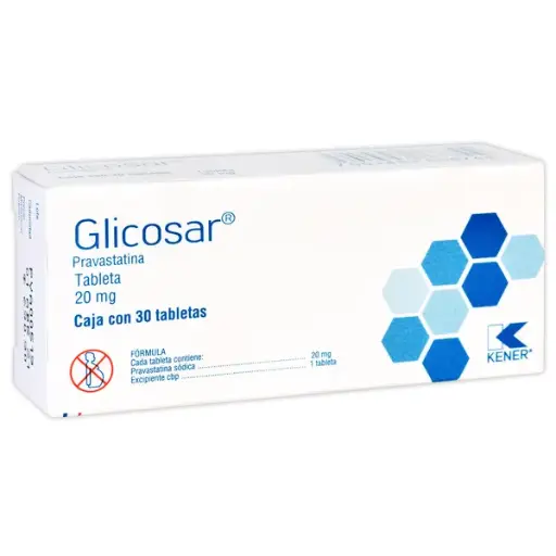 [925234] GLICOSAR c/30 TABS. 20 MG.
