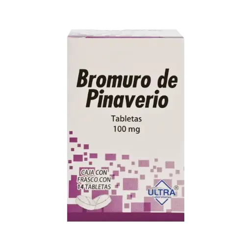 [537035] BROMURO DE PINAVERIO (Ultra) c/14 TABS. 100 MG.