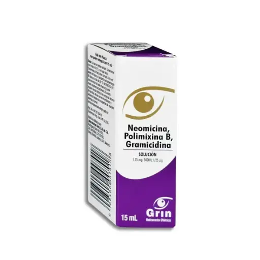 [311607] NEOMNA+PLMXNA-B+GRAMNA (Grin) Sol.Oft. Fco.Got. 15 ML. 1.75mg-5000u-25mcg/1 ML.