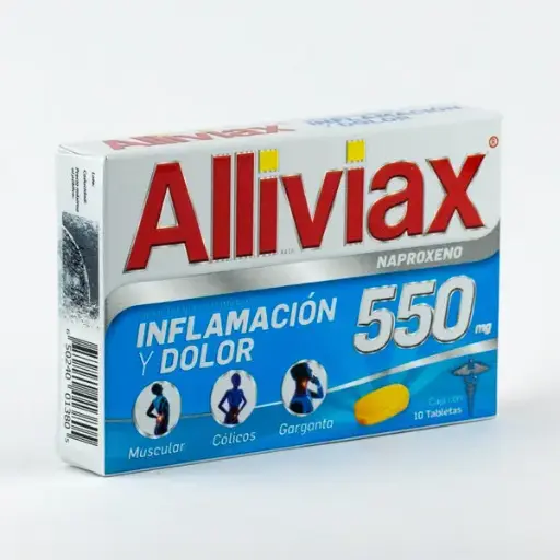 [181808] ALLIVIAX c/10 TABS. 550 MG.