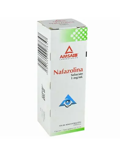 [480180] NAFAZOLINA (Amsa) SOL. Oftálmica Fco. Gotero 15 ML. 1 MG/1 ML.