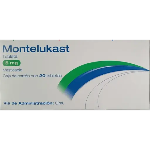 [615454] MONTELUKAST (Neolpharma) c/20 TABS. Masticables 5 MG.