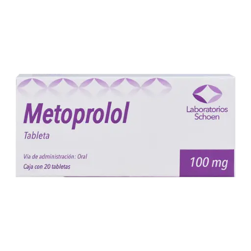 [314010] METOPROLOL (Schoen) c/20 TABS. 100 MG.