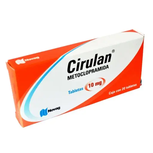 [371102] CIRULAN c/20 TABS. 10 MG.
