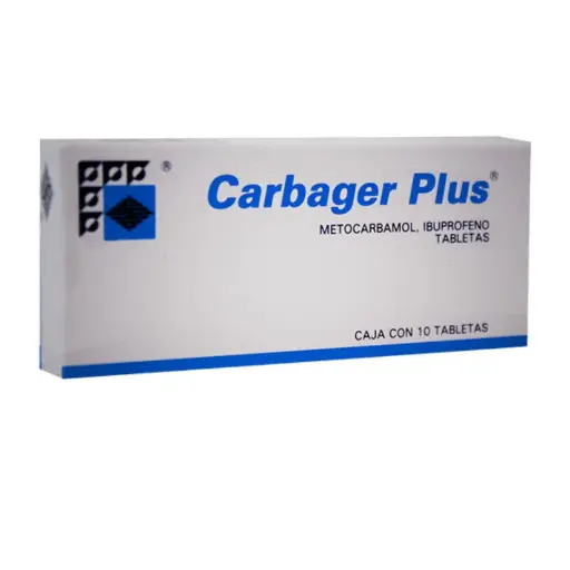 [310302] CARBAGER PLUS c/10 TABS. 300/300 MG.